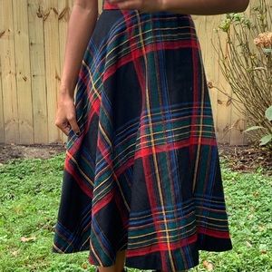 Vintage 1970s  wool skirt